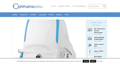 Desktop Screenshot of ophthalmicdata.com